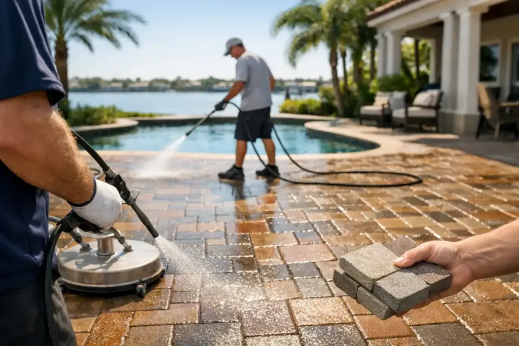 Choose a Paver Sealing Company Tampa Bay Trusts