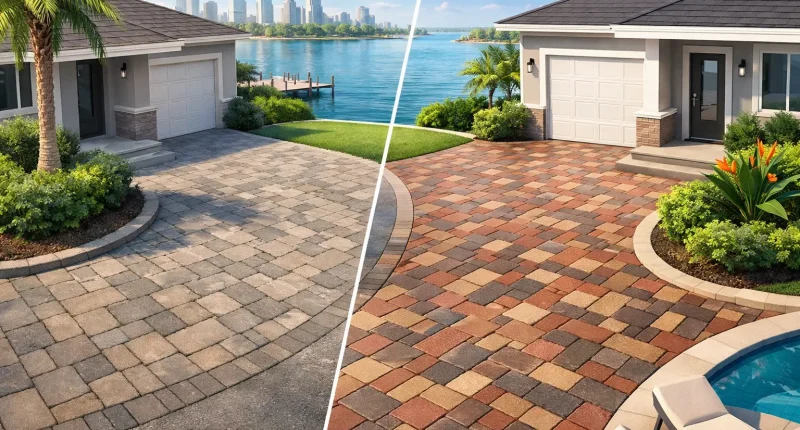 Faded Paver Restoration in Tampa Bay: Cleaning, Joint Sanding & Sealing Options