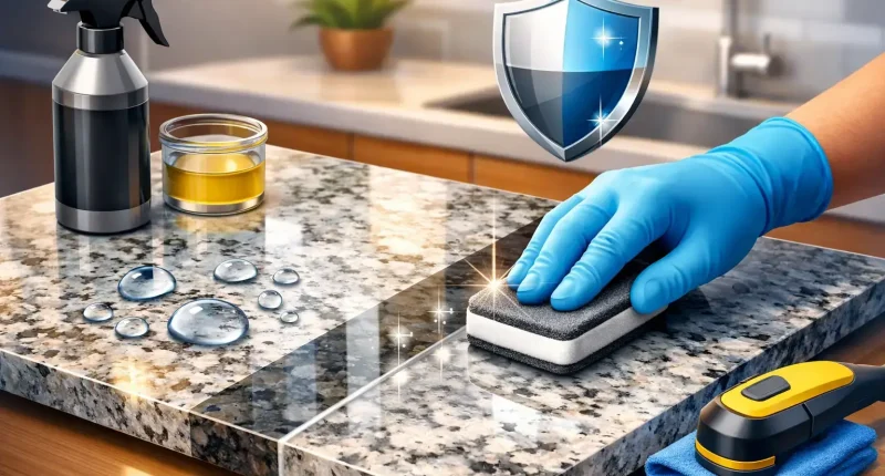 Granite Countertop Sealing Service for Lasting Care