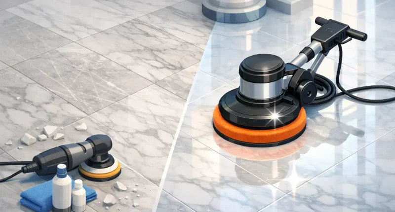 Marble Polishing That Brings Back the Shine